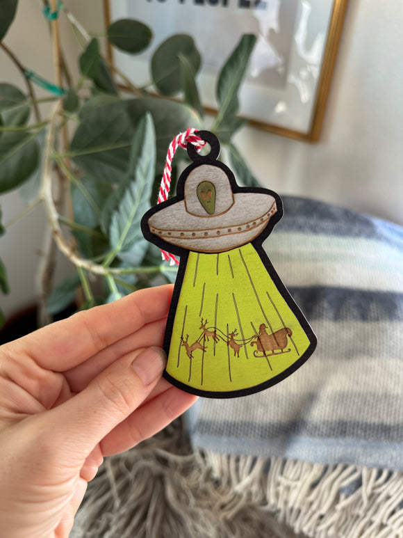 Santa Got Abducted By An Alien