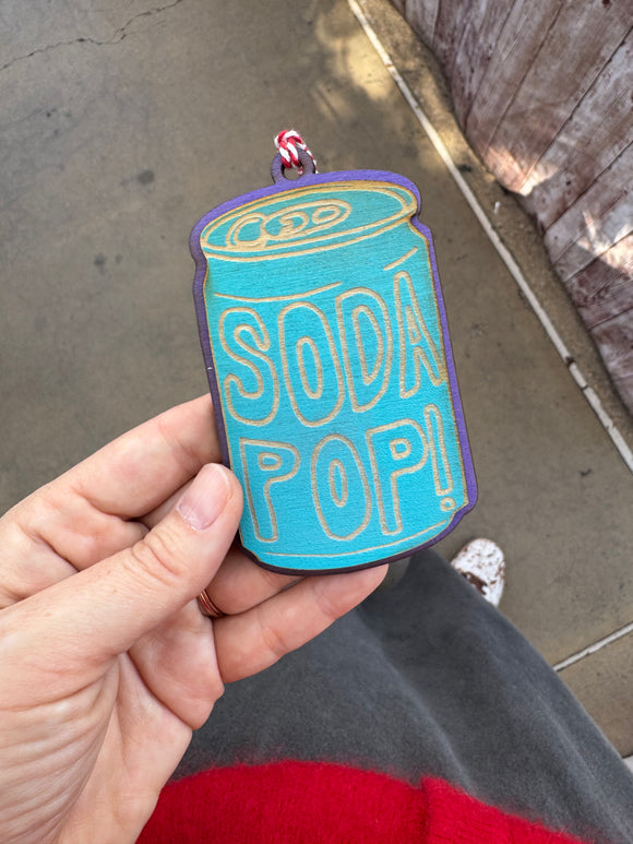 Soda Pop Holiday Ornament