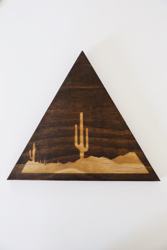 Triangle Plaque