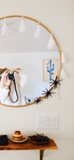 Wooden Spiders Halloween Decoration